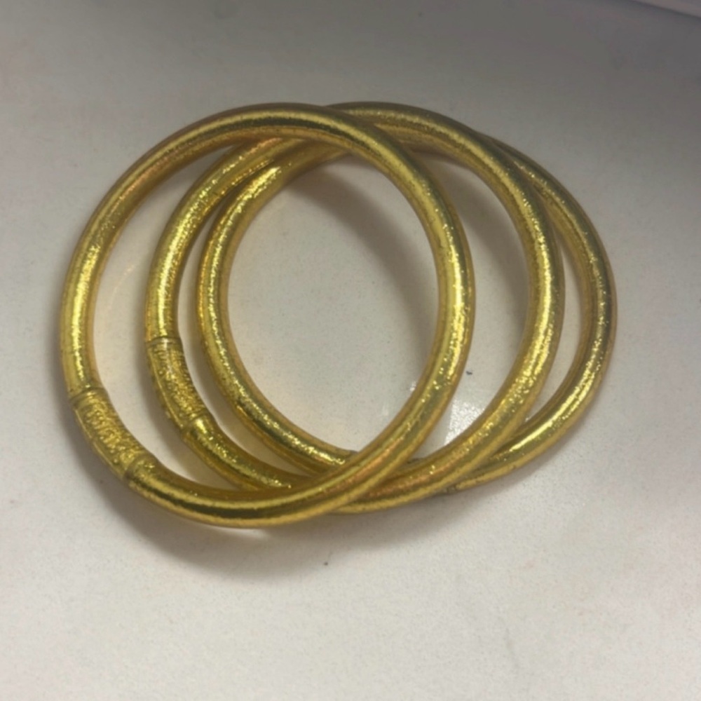 BudhaGirl Gold Bracelet Set of three